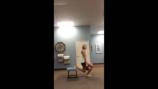 KB Rear Foot Elevated Split Squat (RFESS)