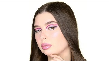 Purple ft. SheGlam Freckle Tint | Festival Makeup Tutorial