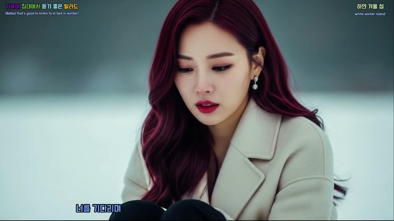 Корейские эмоциональные баллады для зимних ночей - белый зимний остров (w069)