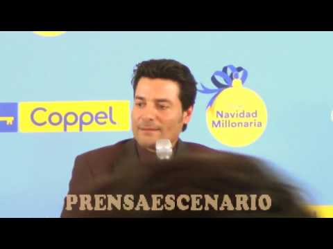 CHAYANNE - COFERENCIA DE PRENSA COMPLETA - NAVIDAD - COPPEL