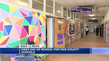 First day of school for Pike County Schools