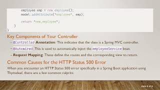 Troubleshooting Spring Boot Controller HTTP Status 500 Errors in Your CRUD Application