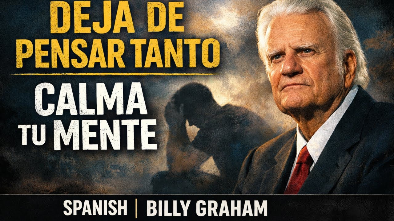 DEJA DE PENSAR TANTO | CALMA TU MENTE es un mensaje profundo de fe, paz y Billy Graham