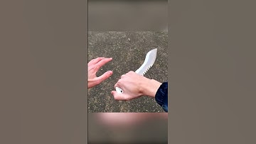 😲 Доигрался... Кукри из Standoff 2 #diy #shorts #standoff2