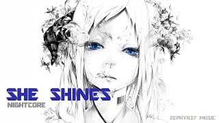 She Shines amends Version  Grey Daze  Nightcore  Zephyr37 