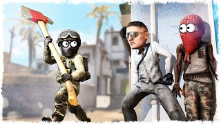 20 МИНУТ УГАРНЫХ ПРЯТОК С ПОДПИСЧИКАМИ В (CS:GO)