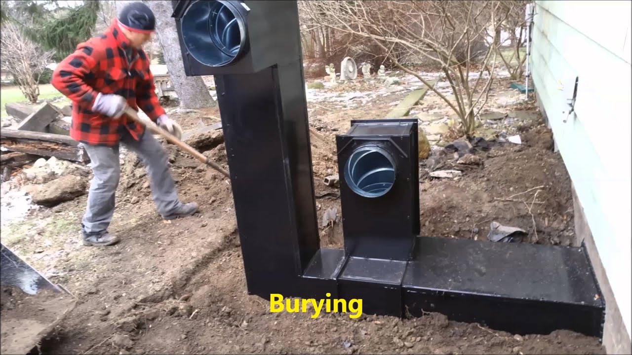 Hopsco airstove installation process - YouTube