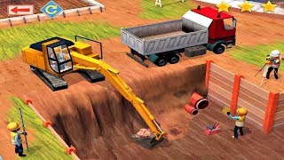 Play Digger Game - Little Builders - Digger Truck Cranes Construction Games For Kids Toddlers screenshot 3