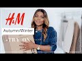 NEW IN H&amp;M AUTUMN WINTER TRY ON HAUL | AUTUMN FASHION 2022 | ama loves beauty