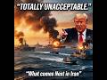 Trump Says 'TOTALLY UNACCEPTABLE.' Oil Spikes to $100. Everything Changes.