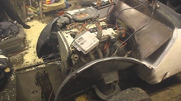 Moskvitš 400 + opel C20XE first start