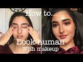 A late fall make up tutorial  how to look older with makeup  glow up with me