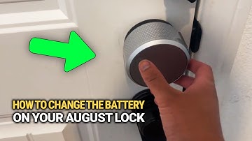 How To Change The Battery On Your August Lock: Easy DIY Tutorial!