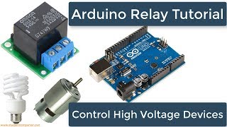 10- Interfacing a Relay / Designing Arduino Relay Shield | Arduino with Flowcode Tutorial
