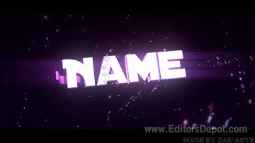 FREE Purple Pumped Colourful 3D Intro Template: After Effects & Cinema 4D Intro Template