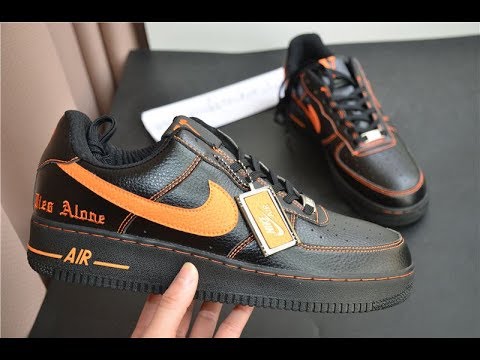 VLONE X NIKE AIR FORCE 1 LOW unboxing from www.goodsneaker.club - YouTube