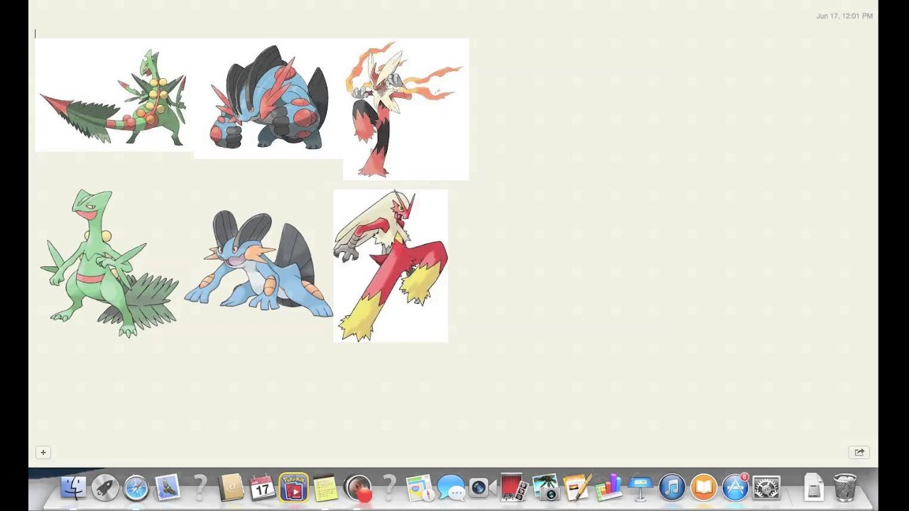 New Hoenn Starter Mega Evolutions+Review