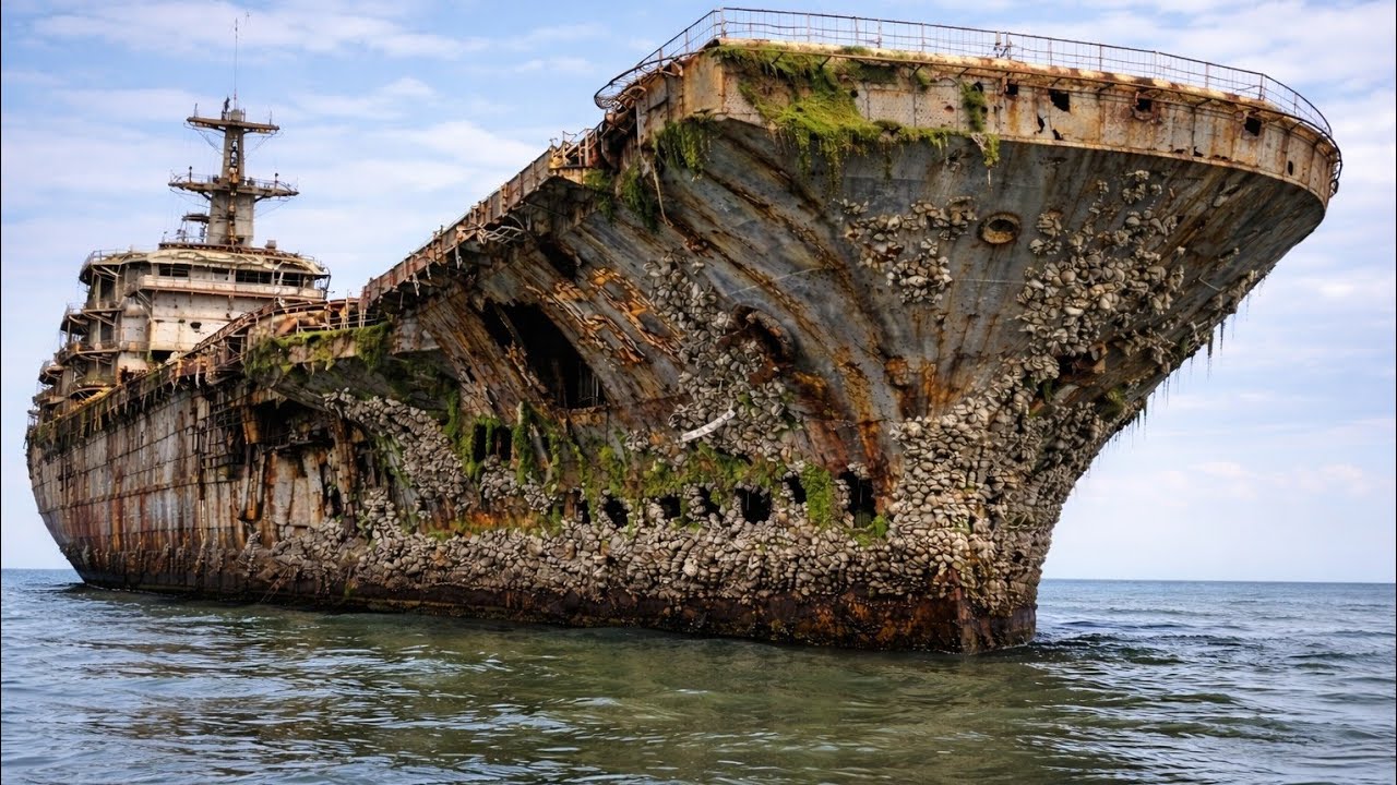 The Abandoned Cargo Ship Left to Rust for Decades - YouTube