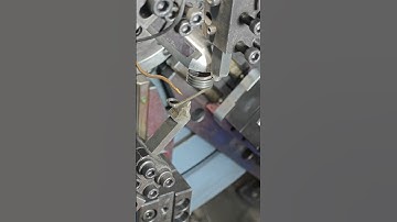 Smart Spring Making Machine - Cool tools machine making a difference to work#shorts