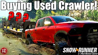 SnowRunner: BUYING a USED Rock Crawler!