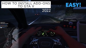 Easiest way to install addon cars to GTA V 2022 (LSPDFR ELS)