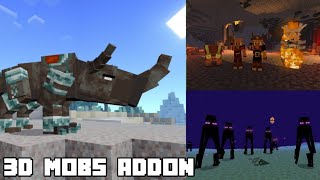3D Mobs Update Add-on || Showcase || MCPE screenshot 4