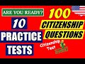 U.S CITIZENSHIP PRACTICE TESTS  2021 🙌 FEMALE VOICE 🙌 100 CIVICS QUESTIONS PRACTICE