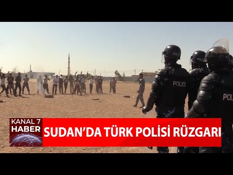 Sudan'da Türk Polisi Rüzgarı
