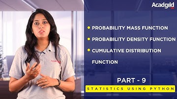 Statistics Using Python Tutorial Part 9 | Probability Mass Function | Data Science Tutorial #9