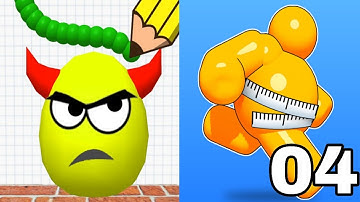 Draw To Smash Lv 782-797 vs Tall Man Run Lv 23-29 : All Level Gameplay Walkthrough Android.iOs