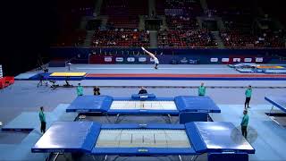 Download Lagu SJOEBERG Lina (SWE) W - 2022 Trampoline Worlds, Sofia (BUL) - Q Trampoline Exercise 2 MP3