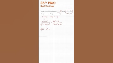 26th PMO 2023 Qualifying Stage Part II - Number 5 #math #pmo #matholympiad #pmo26 #pmo2023