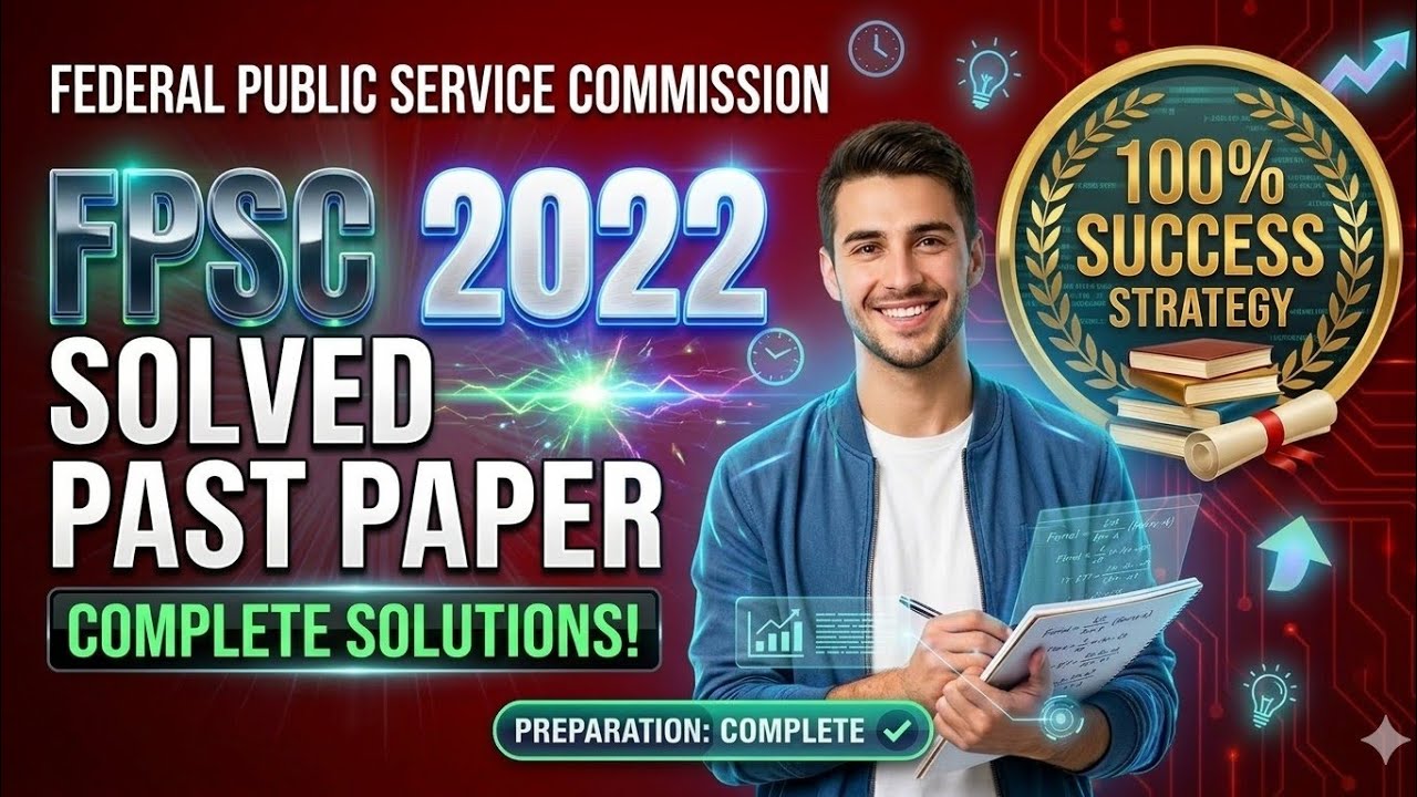 FPSC solved past paper mcqs 2022 GK important for ADASF inspector lect ...