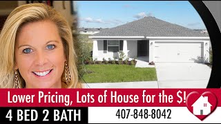 New Community Model Home | South of Disney | Highland Homes Parker Model | Four Beds | In the $200s