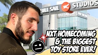 We Return To Full Sail For Nxt Homecoming! || #wwe #nxt Homecoming And #toymeister Vlog