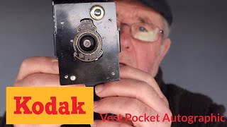 Vest Pocket Kodak Autographic 127 roll film camera, iconic and fun to use by Martin Henson 16,615 views 2 years ago 38 minutes