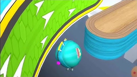 Going Balls Super Speedrun Gameplay Hardest Level 56-57 | Going Balls | Ball Running |