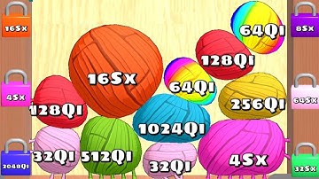 Blob Merge 3D Challenge (Math Games, Level Up Blobs Asmr Gameplay) 64sx infinity Part 13