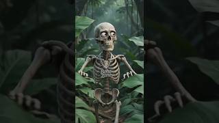 Skeleton ke sath hua jungle me mangal🤣😨 #shorts #viral #explore