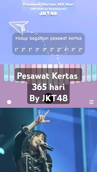 Download lagu Kalimba Music - Pesawat Kertas 365 hari - JKT48 #kalimba  #keylimba #keylimbaapp