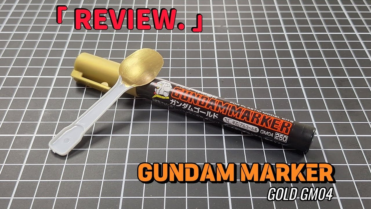 GM04 Gold Gundam Marker – Goldstift Für Gundam Modellbau, Lackstift Für Metalloptik