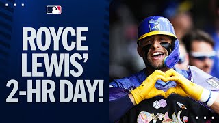 Royce Lewis hits TWO huge homers! 🫶