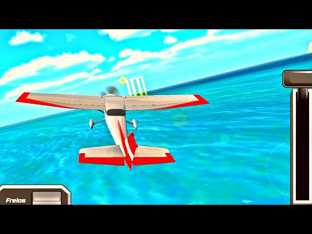 Como jogar City Airplane Pilot Flight, game de avião grátis para