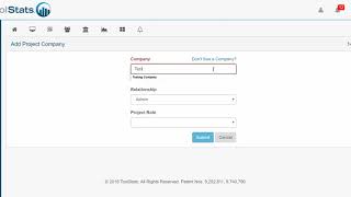 How to: Add company to a project