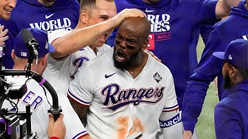 Every Broadcast call of Corey Seager and Adolis García