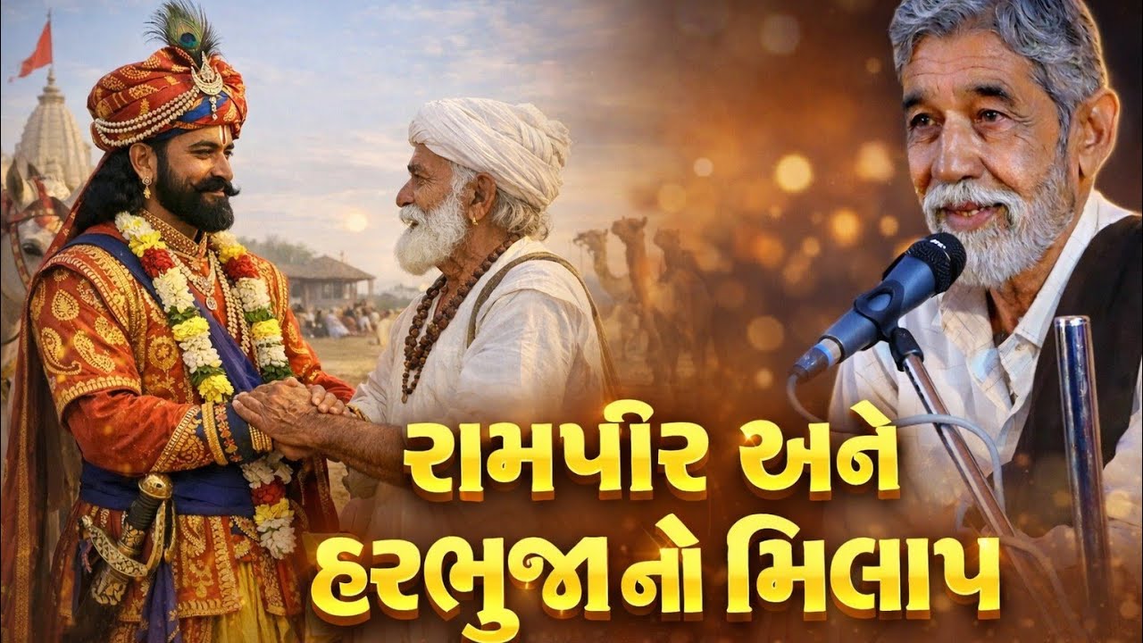 ANOPSINH VAGHELA || રામાપીર અને હરભુજી નો મિલાપ || NEW DAYRO @GSDAYRO 