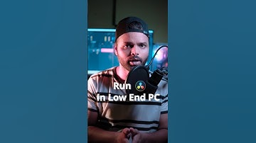 how to run 4k footage with low end pc on Davinchi Resolve #davinchiresolve #videoediting #lowendpc