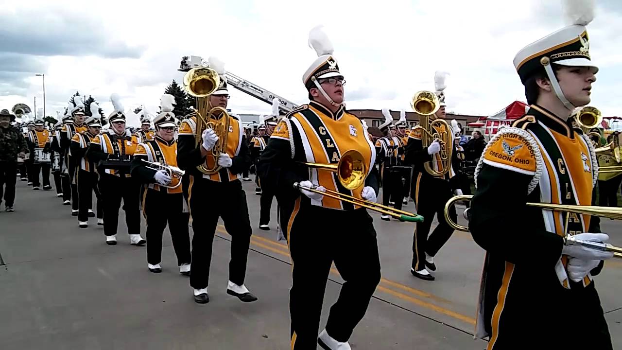 Clay High School Marching Band Oregon Parade 51516 YouTube