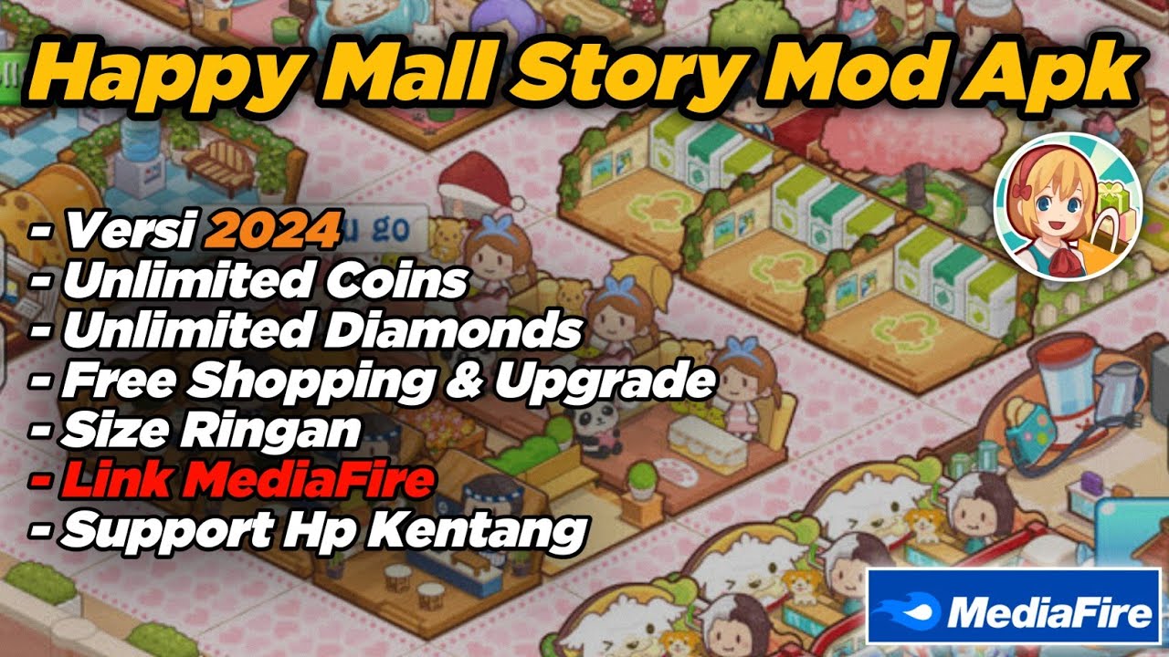 Happy Mall Story Mod Apk ( Unlimited Coins & Diamonds