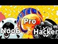 NOOB vs PRO vs HACKER in Agar.io